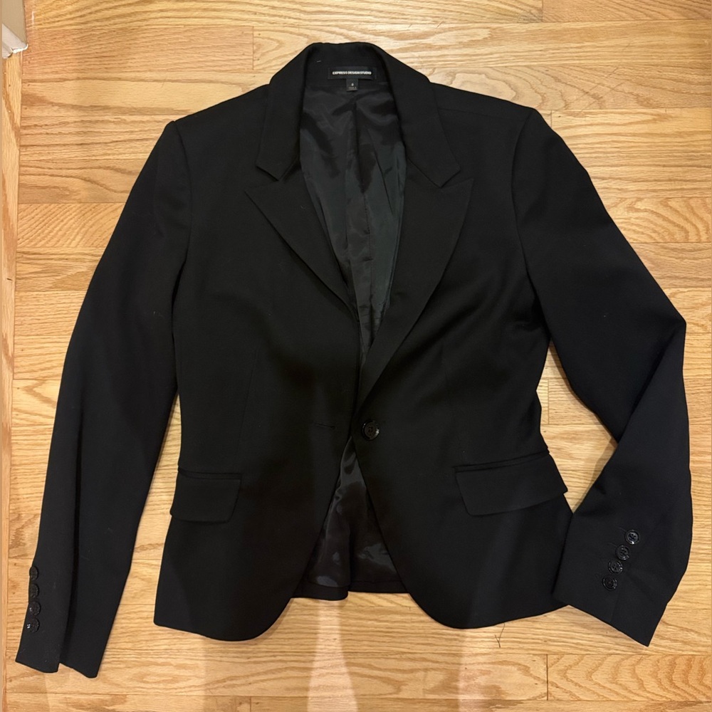 Express Women's Classic Black Blazer